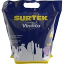 Pintura vinílica en bolsa 3.78 Lt color lila, Surtek