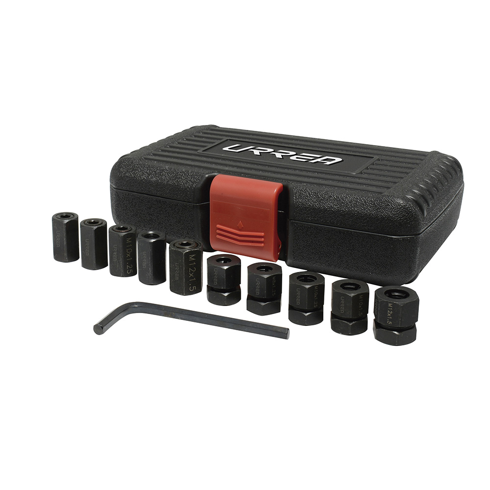Juego para remover e instalar pernos métricos, 10 piezas, Urrea
