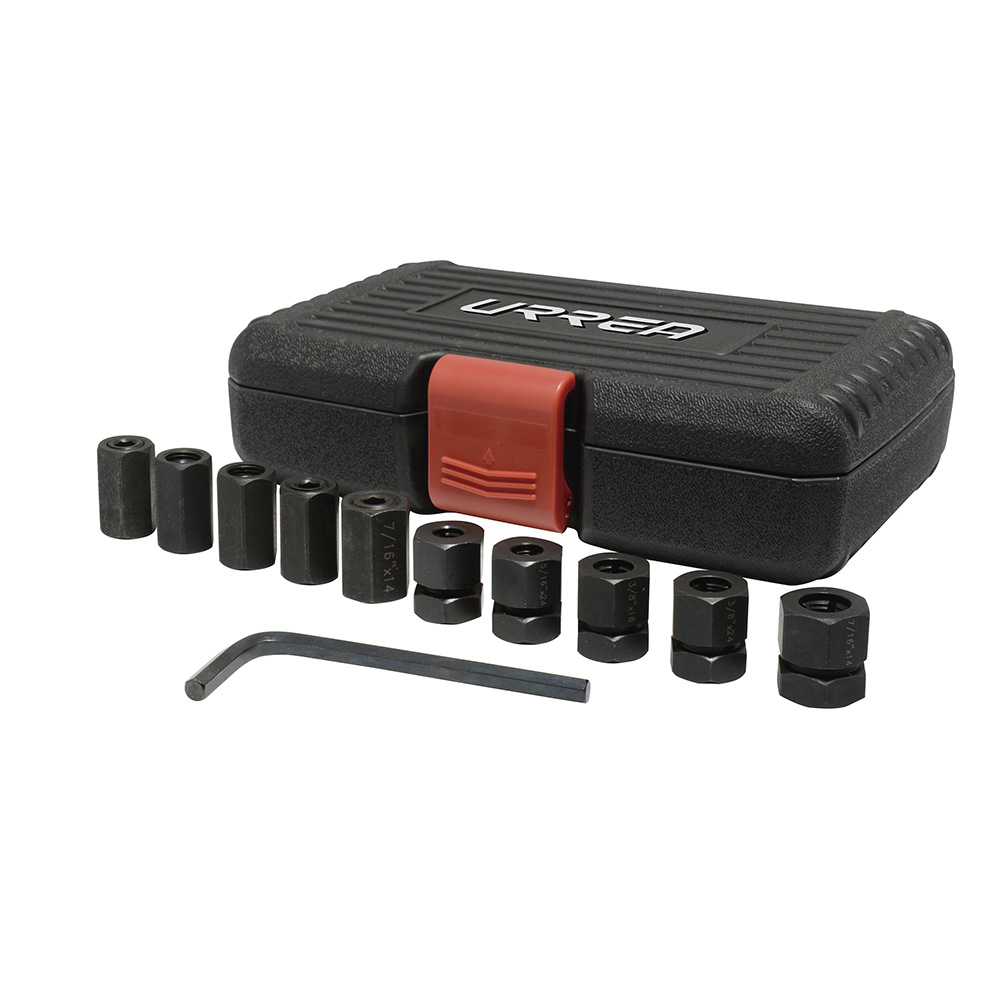 Juego para remover e instalar pernos en pulgadas, 10 piezas, Urrea