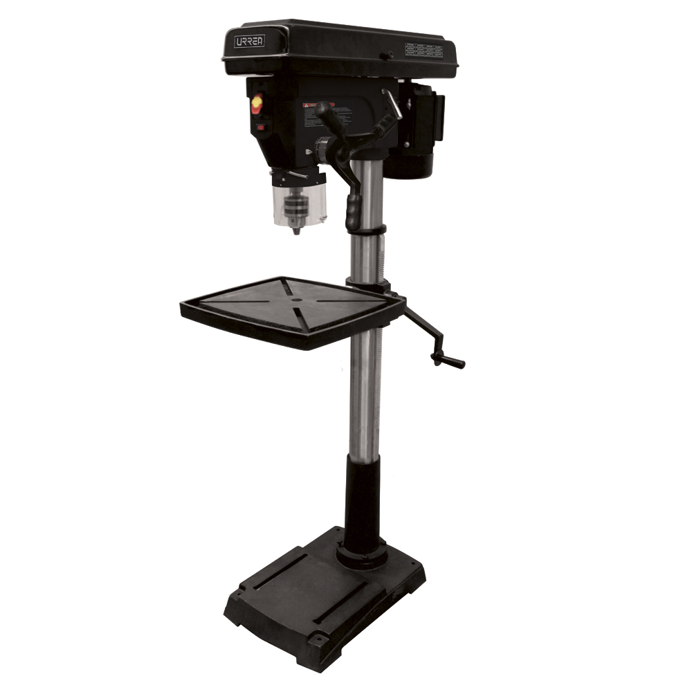 Taladro estacionario de banco y columna 1-1/4", 1-1/2 HP 120 V, 228 - 2,380 RPM, Urrea