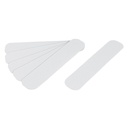 12531 / Tarjeta 6 tiras 23cm antiderrapantes blancas 50mm c/abrasivo, Truper
