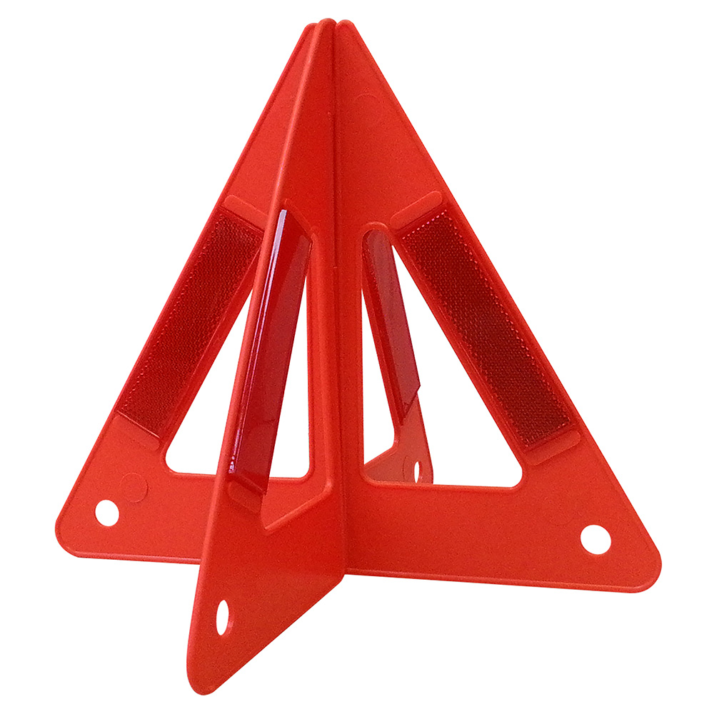 Triángulo reflejante de emergencia armable, 10", Surtek