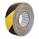 101449 / Rollo 18 m de cinta antiderrapante ama/negra 50mm c/abrasivo, Truper