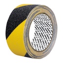 101448 / Rollo 5 m de cinta antiderrapante ama/negra 50mm c/abrasivo, Truper