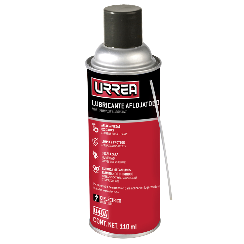 Aceite aflojatodo dieléctrico 110 ml, Urrea