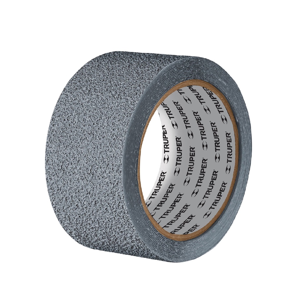 101773 / Rollo de 5 m cinta antiderrapante 50mm gris p/áreas húmedas, Truper