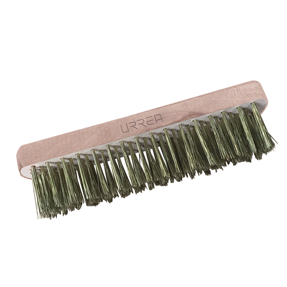 Cepillo de cerdas de bronce-aluminio antichispa con 6x16 filas de pinceles, Urrea