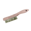 Cepillo de cerdas de bronce-aluminio antichispa con 4x16 filas de pinceles con mango, Urrea
