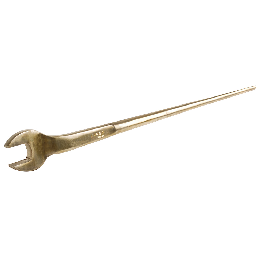 Llave estructural boca española de bronce-aluminio antichispa en pulgadas, 1-1/2", Urrea