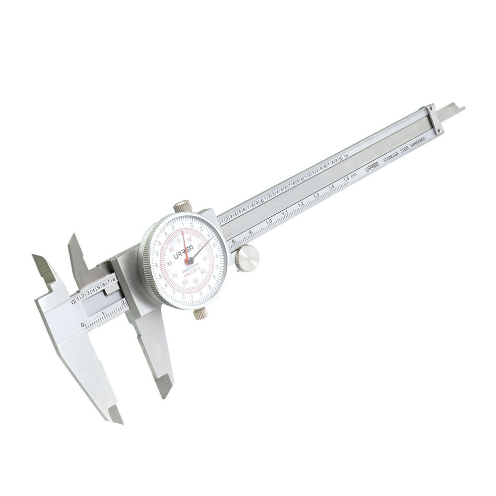 Calibrador de carátula 0 a 6", Urrea