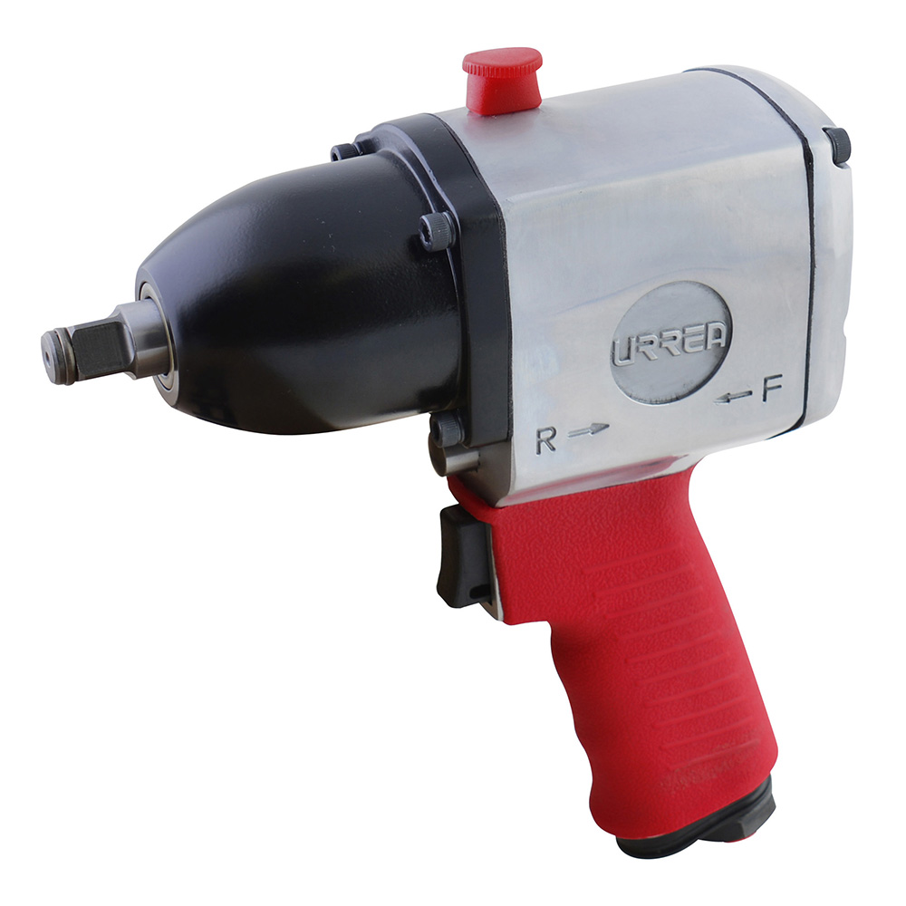 Pistola de impacto neumática cuadro de 1/2" 420 Ft-lb sistema pin clutch, Urrea