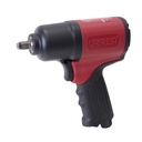 Pistola de impacto neumática cuadro de 3/8" 280 Ft-lb composite sistema twin hammer, Urrea