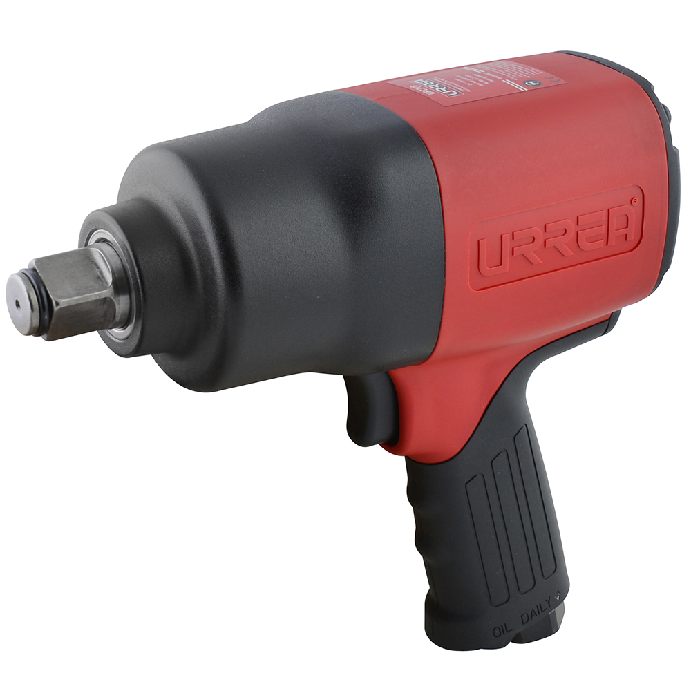 Pistola de impacto neumática cuadro de 3/4" 1,200 Ft-lb composite sistema twin hammer, Urrea