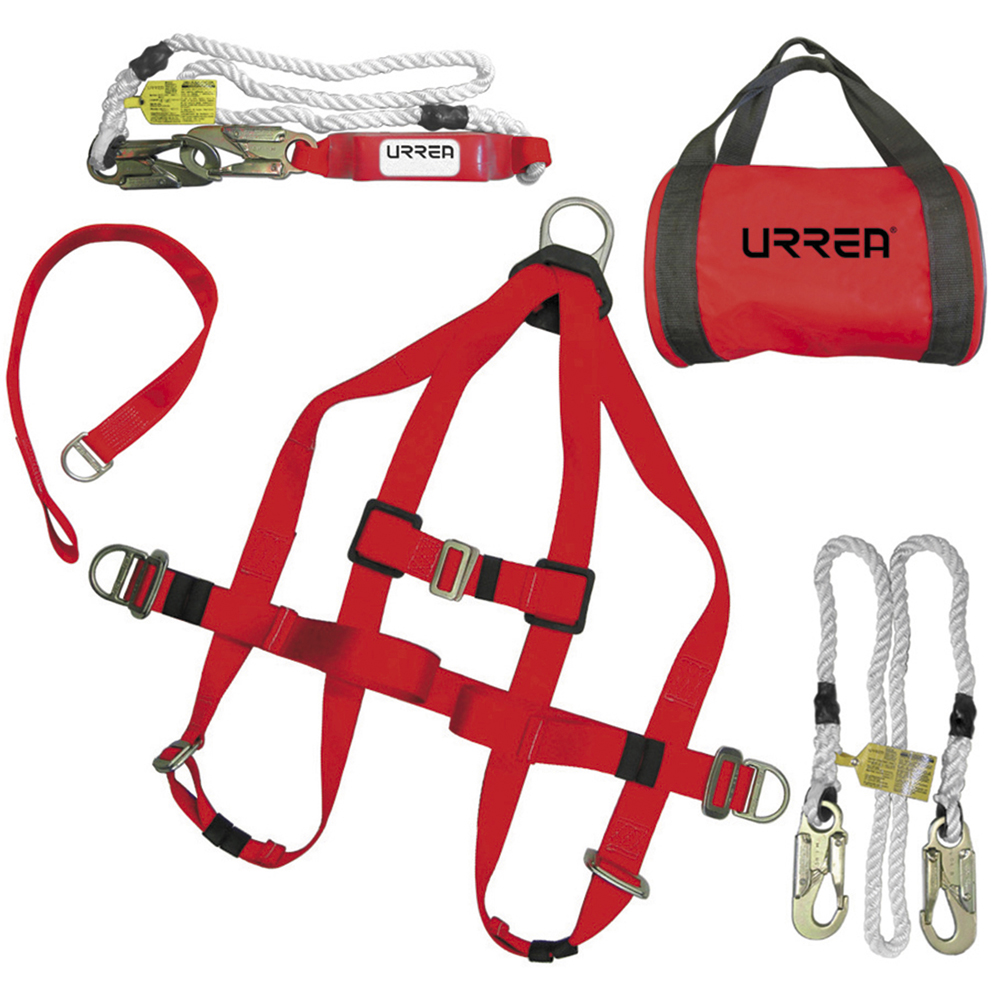 Juego de arnés de posicionamiento talla 36-40, 5 piezas, Urrea