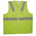 Chaleco de seguridad de alta visibilidad verde M, Urrea