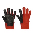 Guantes de carnaza para operador unitalla, Urrea