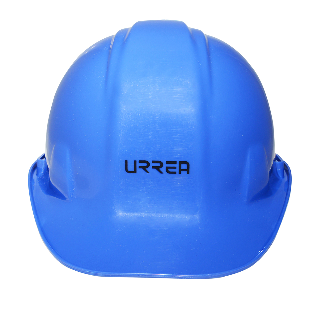 Casco de seguridad con ajuste de 4 puntos, color azul, Urrea