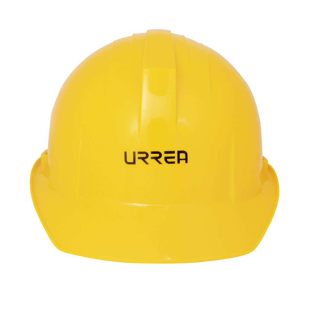 Casco de seguridad con ajuste de intervalos, color amarillo, Urrea