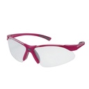 Lentes de seguridad modelo Orión, transparentes con rosa, Urrea