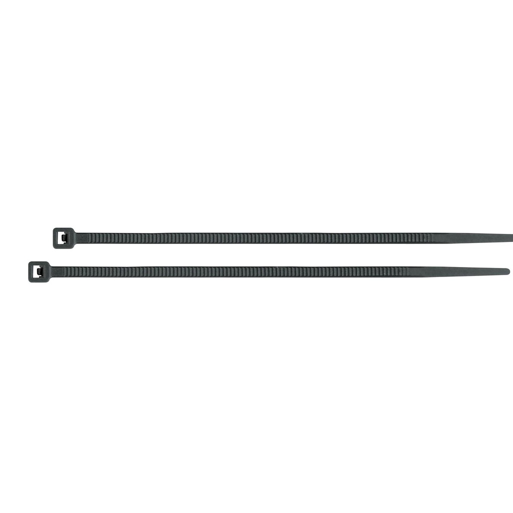 44326 / Bolsa con 50 cinchos plásticos 50 lb, 200x4.5 mm, negros, Volteck