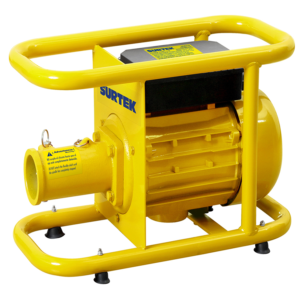 Vibradora de concreto eléctrica con motor de 4 tiempos 1.5 HP, Surtek