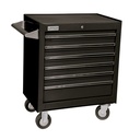 Gabinete móvil 6 gavetas 27" negro serie X, Urrea