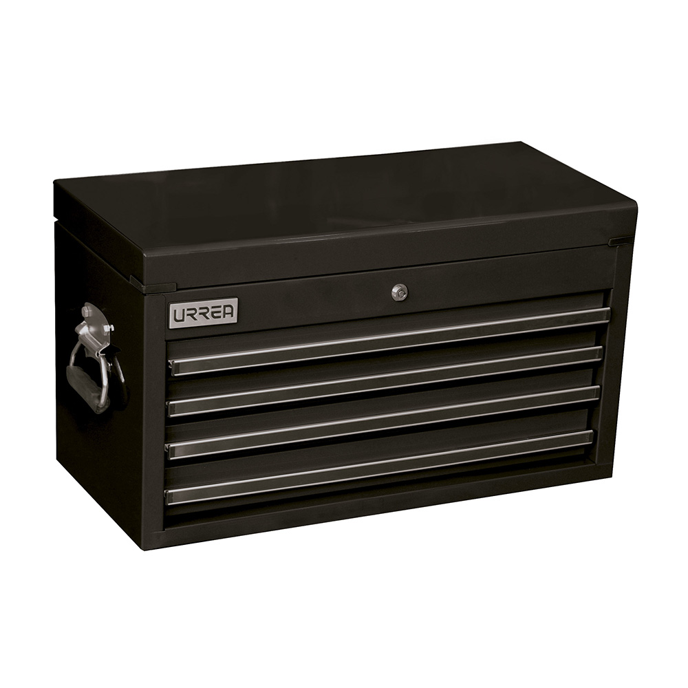 Gabinete superior 4 gavetas 27" negro serie X, Urrea