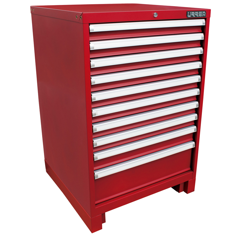 Gabinete fijo 10 gavetas 28" serie X, Urrea