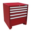 Gabinete fijo 5 gavetas 28" serie X, Urrea