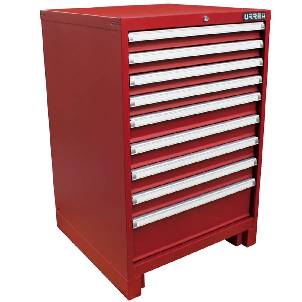 Gabinete fijo 9 gavetas 28" serie X, Urrea