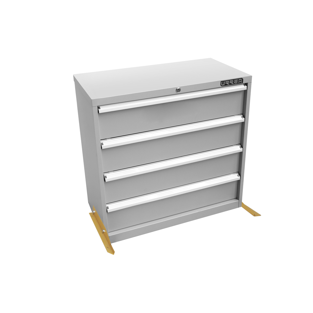 Gabinete modular fijo 4 gavetas 35" serie X, Urrea