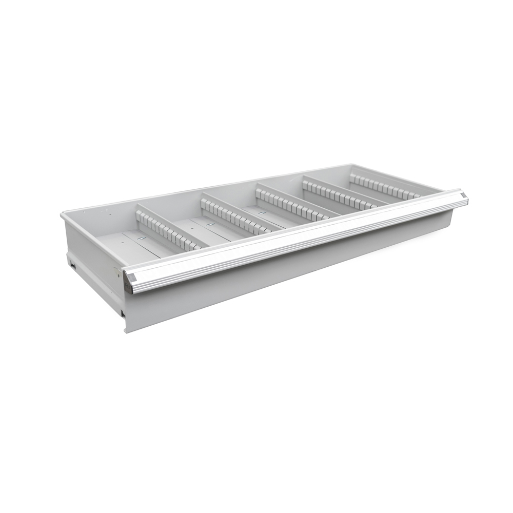 Gaveta para gabinete modular de entrepaños 4" serie X, Urrea