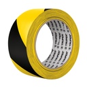 12597 / Rollo de 33 m de cinta delimitadora amarilla / negro, Truper