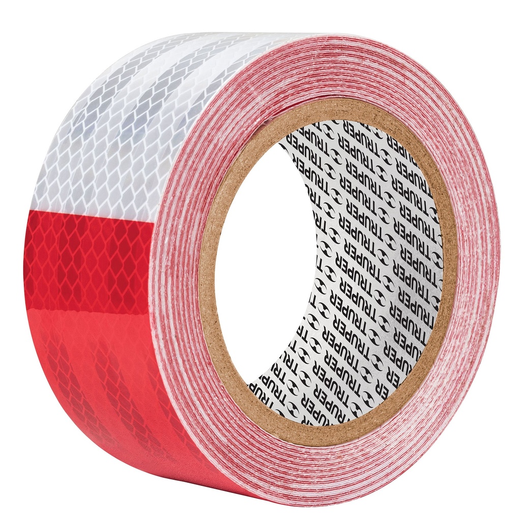 101683 / Rollo de 9 m x 2' de cinta reflejante de PVC, Truper