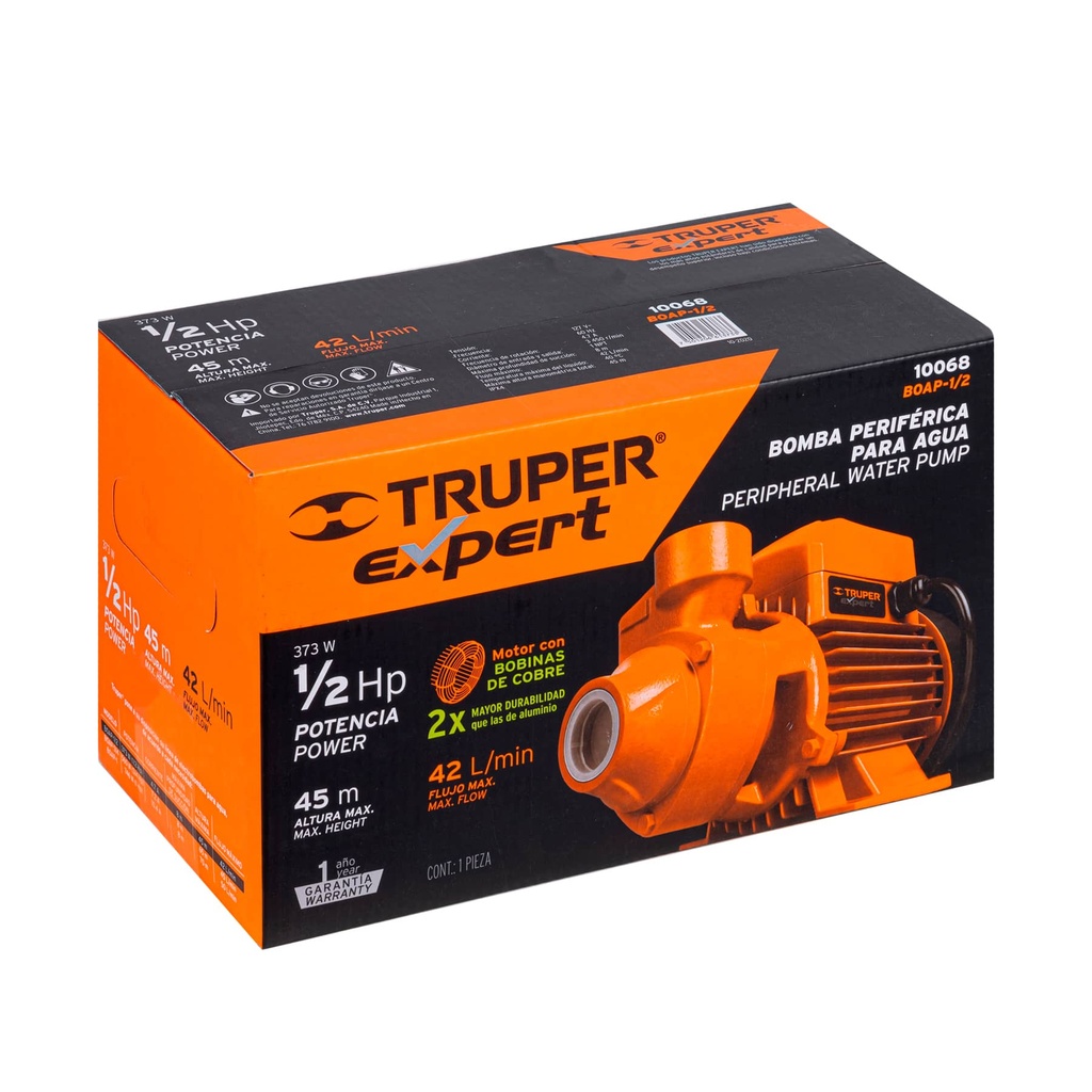 101728 / Caja de empaque de repuesto para BOAP-1/2, Truper Expert
