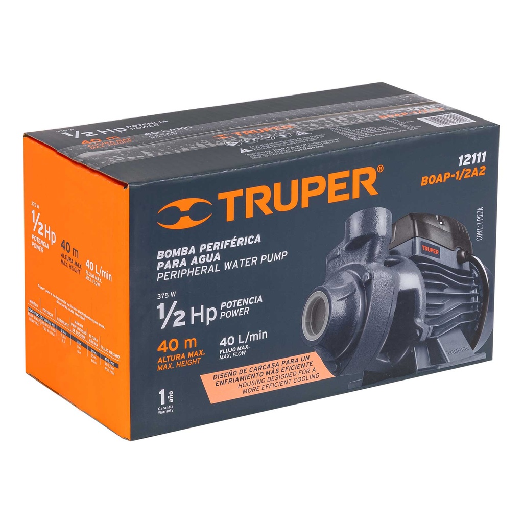 101817 / Caja de empaque de repuesto para BOAP-1/2A2, Truper