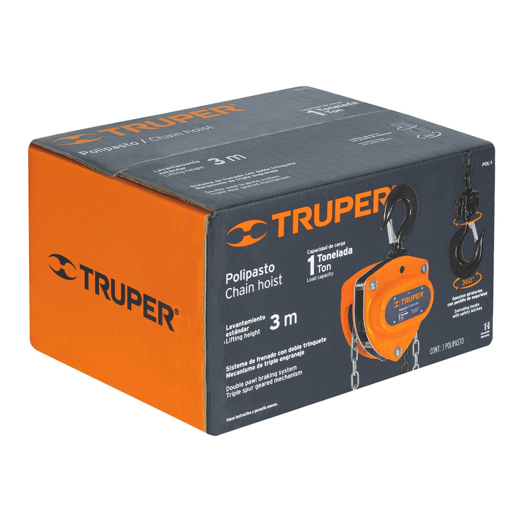 101942 / Caja de empaque de repuesto para POL-1, Truper