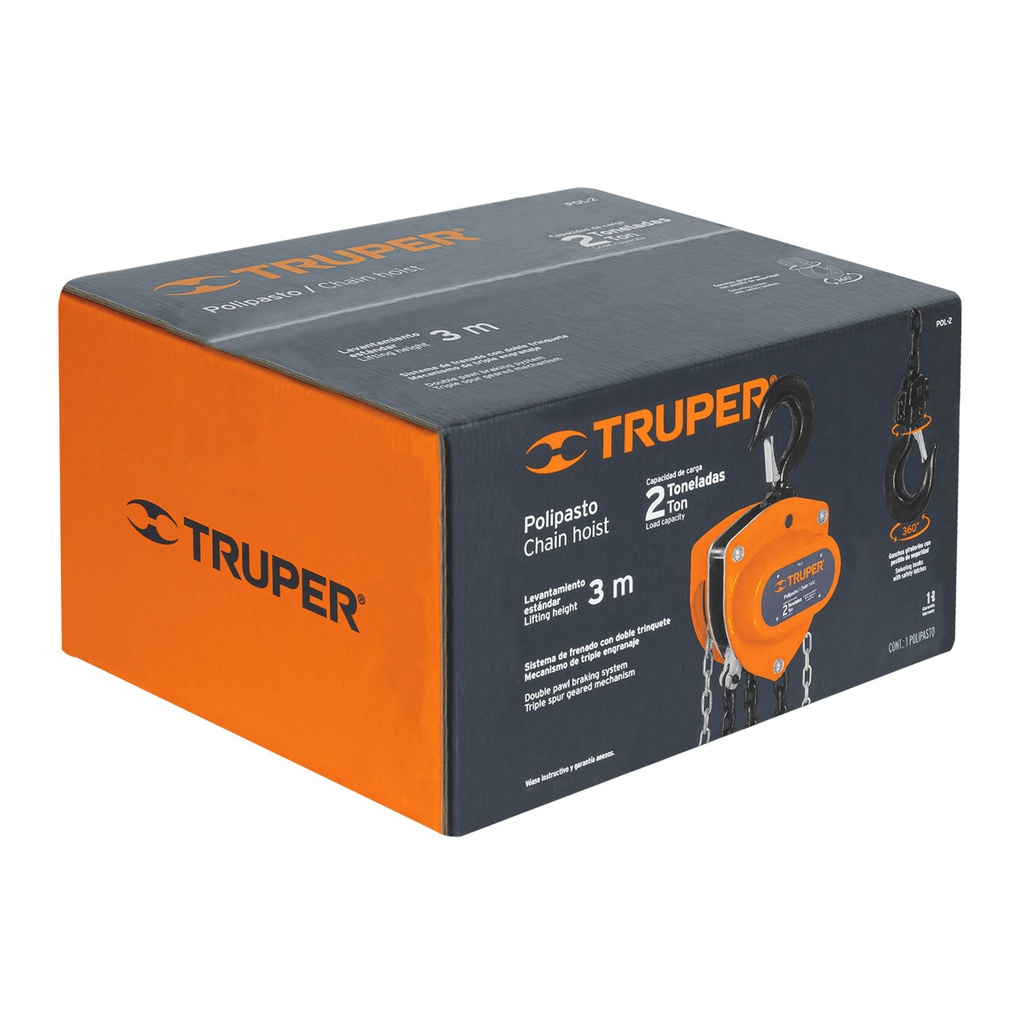 101943 / Caja de empaque de repuesto para POL-2, Truper