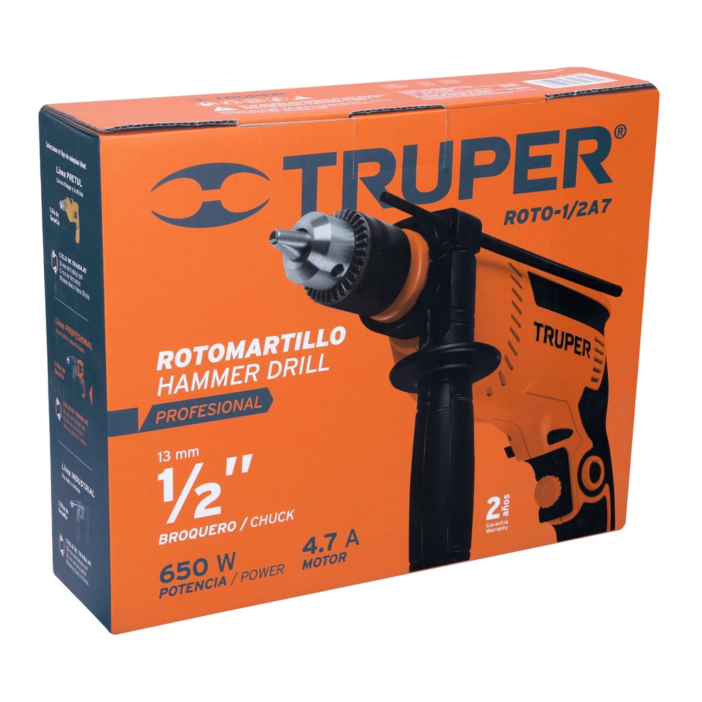 101760 / Caja de empaque de repuesto para ROTO-1/2A7, Truper
