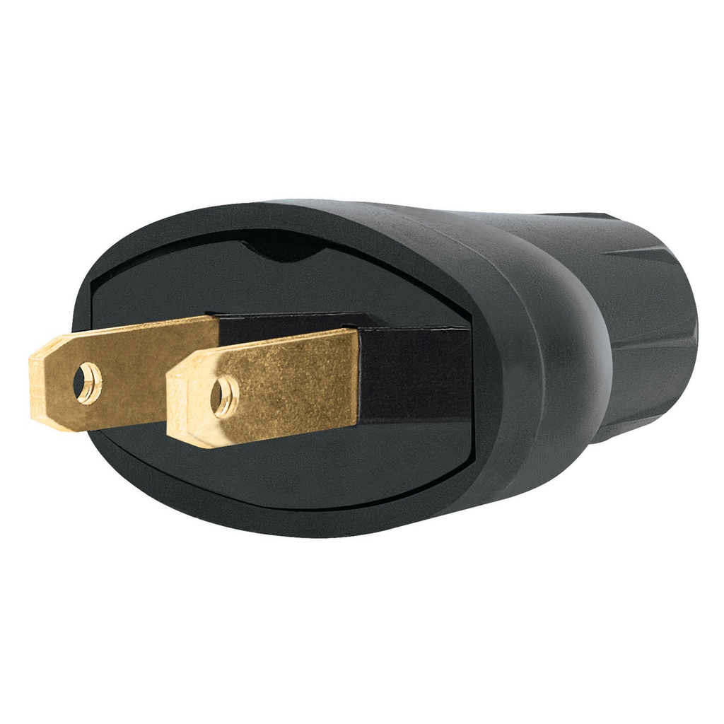 46122 / 2 Clavijas de PVC, Volteck