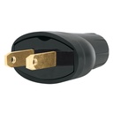 46122 / 2 Clavijas de PVC, Volteck
