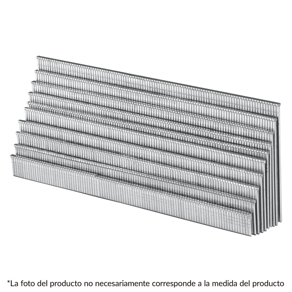 18260 / Caja con 5000 clavos calibre 18, 10 mm para CLNE-18, Truper