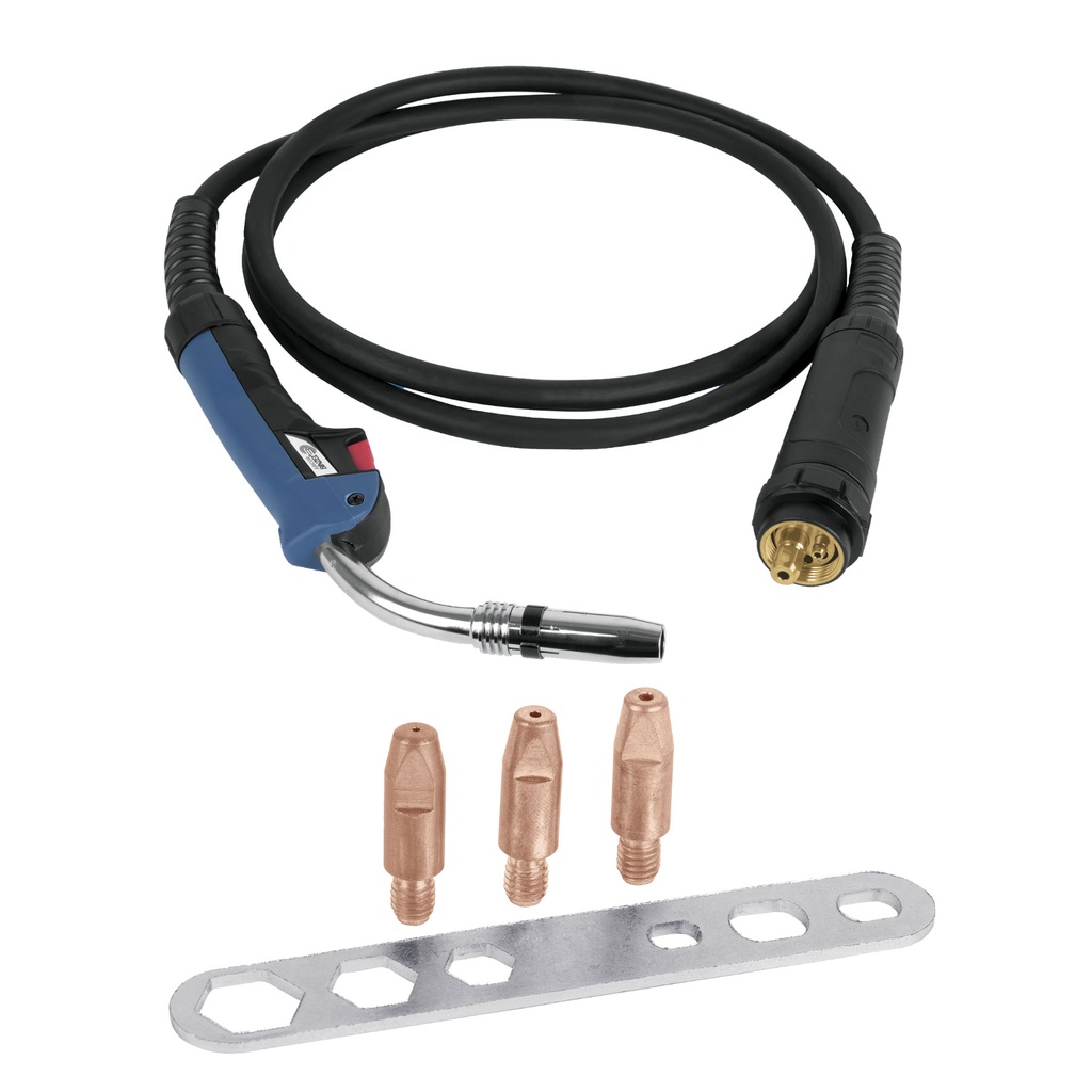 14118 / Juego de 5 pz antorcha y accesorios para soldadora SOMU-250X, Truper