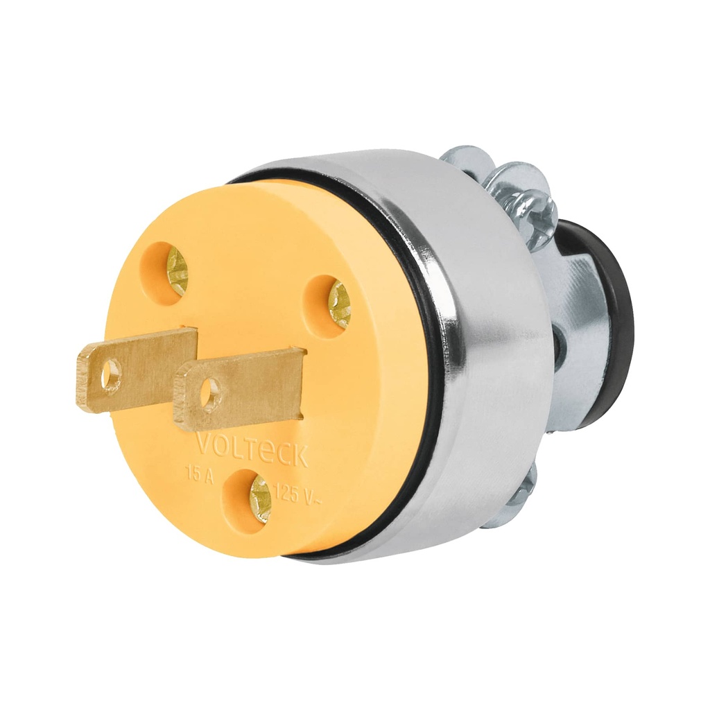46200 / Clavija industrial blindada polarizada, Volteck