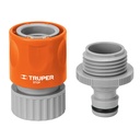12722 / Conector 3/4' rápido de ABS manguera-acc. sistema click, Truper