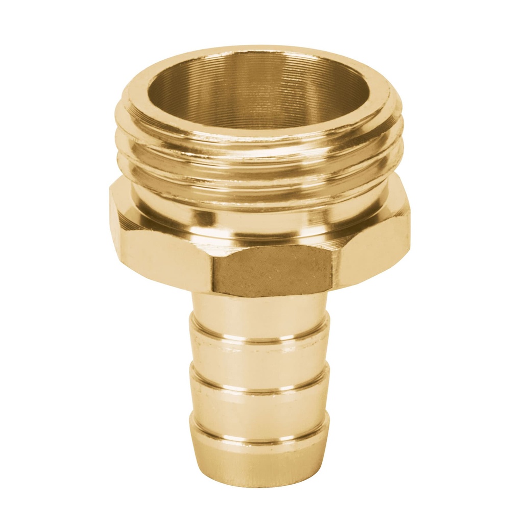 101157 / Conector 1/2' macho de aluminio, Truper