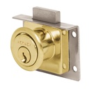 43565 / Cerradura para mueble, modelo 24, latón, Hermex