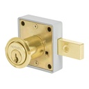 43568 / Cerradura para mueble, modelo 26, latón, Hermex