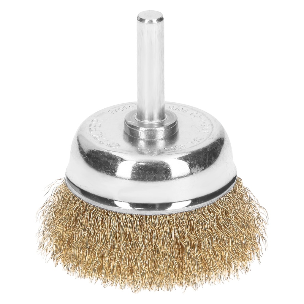 11591 / Carda de copa 1-3/4' alambre fino para taladro, Truper