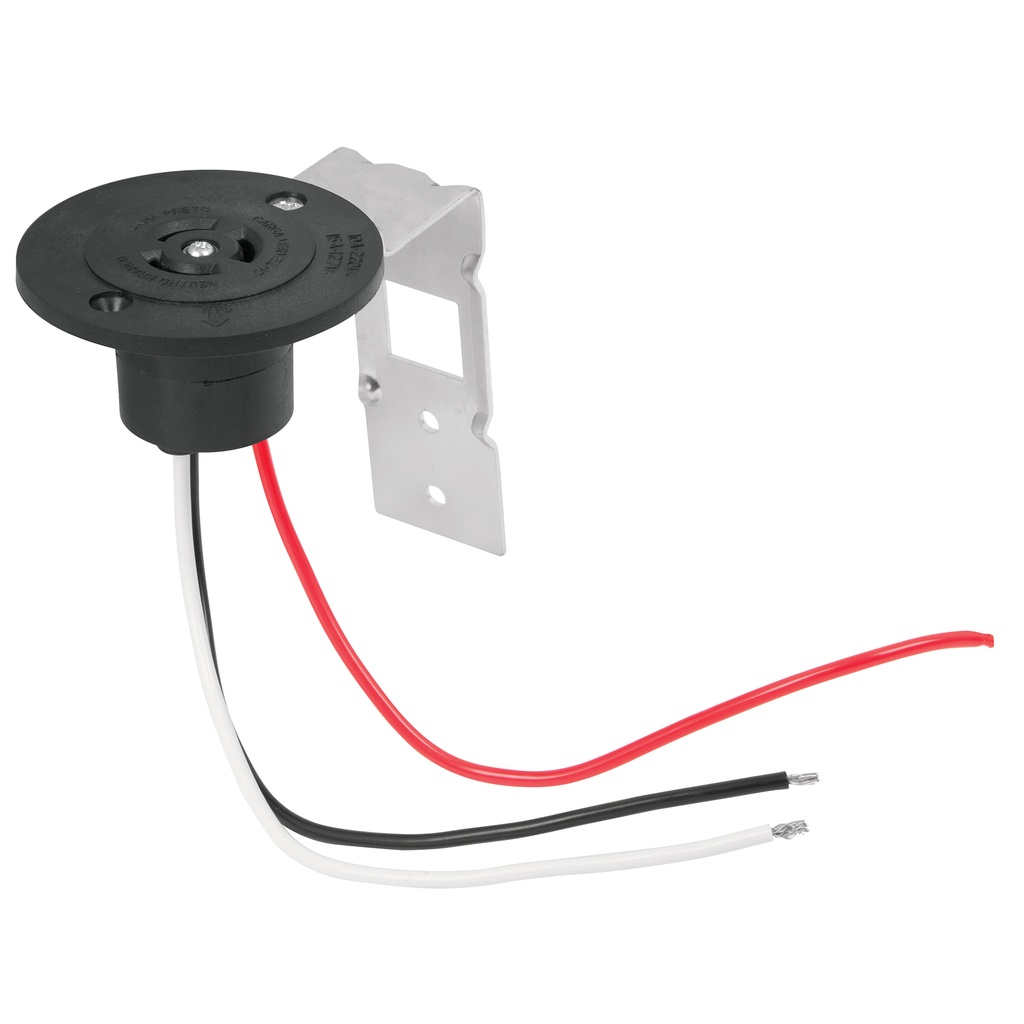 47229 / Base p/fotocelda montaje de 1/2 vuelta, tensión 110 - 220 V, Volteck